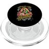 La Guadalupana Patrona Santa María de Gu Our Lady Virgen De Guadalupe Saint Virgin Mary Roses Flowers PopSockets PopGrip per MagSafe