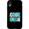 Computer Programming Scripting Expert Custodia per iPhone XR Sviluppatore software Code Ninja
