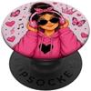 Cute Pink Art For Women | Girls Carino Rosa Pop Socket Cool Phone Stuff Per Le Donne Delle Ragazze PopSockets PopGrip Adesivo