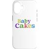Generic Custodia per iPhone 16 Torte per bambini Fun Retro
