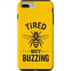 Beekeeping Honey Farm Funny Farmer Appar Custodia per iPhone 7 Plus/8 Plus Apicoltore Miele Allevatore di api stanco ma ronzante apicoltura