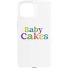 Generic Custodia per iPhone 15 Torte per bambini Fun Retro