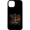 Christian Warrior Scripture Faith Sword Custodia per iPhone 15 Plus Non per potere, ma con il suo potere spada cristiana