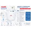 Medel Professional Aerosol a Compressore con Doccia Nasale Rinowash - Aerosolterapia per Adulti e Bambini