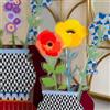 Papavero Piccolo Rosso Funny Flowers VESTA HOME - Fiore in Cristallo Acrilico