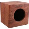 Ganazono Cassa Acustica in Legno Con Finitura Elegante Cachi Scatola Audio Vuota Resistente Per Altoparlanti Auto E Subwoofer Per Camion Migliora Stabilità Sonora E Qualità Audio in Viaggi
