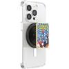 PopSockets Marvel Impugnatura per telefono con cavalletto, supporto magnetico, parte superiore sostituibile, presa sicura per custodie MagSafe per iPhone e tablet, fumetti smaltati di Capitan America