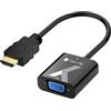 Techly 361902 Cavo Convertitore Adattatore da HDMI™ a VGA 1920x1200 a 60Hz Nero