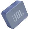 JBL GO Essential Speaker Portatile Bluetooth, Cassa Altoparlante Wireless con Design Compatto, Impermeabile IPX7, Fino a 5 h di Autonomia, Cavo di Ricarica Micro USB, Blu