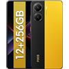 XIAOMI POCO X7 Pro - Smartphone de 12+256GB, Pantalla CrystalRes 1.5K 120Hz AMOLED, MediaTek Dimensity 8400-Ultra, Cámara de 50 MP, 90W HyperCharge, Cargador no Incluido, Amarillo (Versión ES)