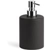Lineabeta Dispenser sapone Saon in alluminio nero opaco 250 ml