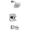 Delta T17464 Ashlyn Monitor 17 Series - Rivestimento per vasca e doccia, cromato
