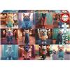 Educa - Puzzle Animali alla Moda | 200 pezzi Puzzle | Animali Divertenti, Puzzle Bambini | dai 6 anni (20219)