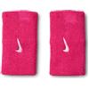 NIKE Coppia Polsini Tennis lunghi NIKE Swoosh Double Wide Pink
