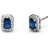 MAMI Srl VERAME' ORECCHINI ANASTASIA ARGENTO BLU