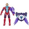 MARVEL THE AVENGERS Hasbro Marvel Avengers, VenomVersus Epic World of Action, action figure di Iron Man Anti-Venom