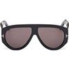 Tom Ford Occhiali da Sole FT1044 01A Bronson Nero/Grigio Sfumato Unisex 60/12/140