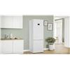 Bosch Serie 4 KGN497WDF Frigorifero Combinato da libera installazione 203 x 70 cm Bianco Classe D