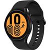 SAMSUNG Galaxy Watch4 44mm Orologio Smartwatch, Monitoraggio Salute, Fitness Tracker, Batteria lunga durata, Bluetooth, Nero, 2021 [Versione Italiana]