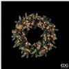 Edg - Enzo De Gasperi Corona D. 60 Cm Luxury 100 LED Trasformatore - Interno/Esterno