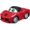 Burago Bburago Junior - My First RC Ferrari - Modellino Realistico Auto Radiocomandata, Controllo Totale con Volante, Luci e Suoni Realistici, Licenza Ufficiale Ferrari, Età consigliata 24+ mesi