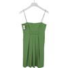 Moschino Abito MOSCHINO Donna UK 10 Senza Maniche Plissettato Nastro Mini Verde