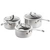 GreenPan Premiere, rotonda, casseruola, argento, acciaio inossidabile, 220 °C, acciaio inossidabile