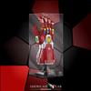 SHOWCASE LAB TECA IN PLEXIGLASS ACRILICO-SHOWCASE-TECA PER LEGO® 76223-GUANTO DELL'INFINITO