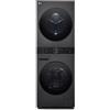 LG WashTower WT1210BBF Colonna Bucato 12/10kg AI DD, Classe A, Pannello unificato