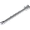 GEDORE Chiave a Bussola Prolunga, 1/2 pollici, 12.5 mm Attacco Quadro, Lunga 180 mm, Adattatore, Chiave a Bussola Meccanico, 1990-7, Acciaio Cromato