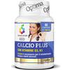 OPTIMA NATURALS Srl Calcio Plus Con Vitamine D3 E K1 Colours Of Life Optima Naturals 60 Compresse