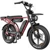 PIXAR M9 Bicicletta elettrica full suspension con doppia batteria da 4
