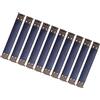 Operitacx Clip a Molla in Metallo 8 Cm, Set da 10 Pezzi Montature Flessibili Interne, Accessori Fai da Te per Borse e Portamonete, Chiusure per Cucito e Pelle, per Artigianato e Riparazioni Manuali