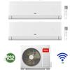 TCL GARANZIA ITALIA Condizionatore Climatizzatore Dual Split TCL BreezeIN P5 9000+9000 BTU esterna MT1420 WiFi A++