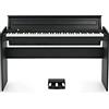 KORG LP-180 Black Pianoforte Digitale 88 Tasti Nero