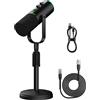 Does not apply Microfono Dinamico USB/XLR PUPGSIS per Gaming Con Tasto Mute E Riduzione Del Rum