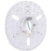 KIMISS Kit Luce Ventilatore a Soffitto a LED da 6,3 Pollici - Pannello Dimmerabile Magnetico da 24 W con Opzioni di Temperatura del Colore 3CCT Facile Sostituzione della Luce della Ventola del (230V)