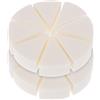 SWETRACE Set 2 Spugnette per Trucco Viso in Lattice a Cuneo, Pad Portatile per Fondotinta Dry Wet, Accessori Cosmetici Donna per Applicazione Uniforme e Pulizia Facile