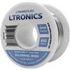 LTronics Senza piombo Sn99.3 Tin Bi0.7 Bismuto, rotolo di filo per saldare con nucleo di colofonia, 0,5 mm, 40 g