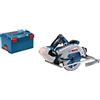Bosch Professional BITURBO Sega circolare a batteria GKS 18V-68 GC (numero di giri a vuoto 2500-5000 giri/min, compatibile con binari di guida, batterie e caricabatteria non incl., in L-BOXX 238)
