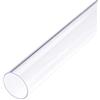 sourcing map 2 pz trasparente rigido PVC tubo 23mm ID x 25mm OD x 0,4 m tubo tondo tubo tubo