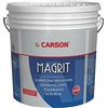 Colorificio Carson Magrit Pittura Al Quarzo Fino Per Esterno Idrorepellente Alta Resa Rivestimento Per Esterni Bianca O Con Colore Personalizzato (14 Lt)