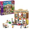 LEGO Friends Ristorante e Scuola di Cucina, Giochi Creativi per lo Sviluppo delle Abilità Sociali per Bambine da 8 Anni con Mini Bamboline, Gatto e Cibo giocattolo, Idea Regalo di Compleanno 42655