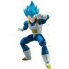 TAMASHII NATIONS S.H. Figuarts Dragon Ball Super Super Saiyan God Super Saiyan Vegeta, Action figure di Saiyan, circa 135 mm, PVC e ABS, figurina dipinta