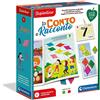 Clementoni Sapientino Io Conto e racconto, Gioco educativo 4 Anni, Gioco per Imparare a Leggere e contare, Materiali 100% riciclati, Made in Italy, Play for Future, 16272