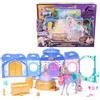 Unicorn Academy, Starglow Fountain & Stable Playset con Wildstar, luci e suoni, 24 accessori, bambole e unicorni giocattolo per bambine dai 4 anni in su