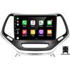Generico Autoradio 2 DIN for Jeep Cherokee 2015-2018, schermo touch HD da 10 pollici, Android 11, ricevitore multimediale for auto con CarPlay, Android Auto, GPS, radio, navigazione, Bluetooth, telecamera - 2+