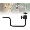 CHOYTONG Supporto per albero per telecamera selvatica, regolabile a 360°, con vite da 1/4 per visione notturna a infrarossi