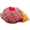 Bristol Novelty Scot's Cappello Scozzese con Capelli Zenzero, Colore Rosso, Taglia Unica, BH124