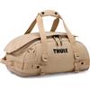 THULE borsa da viaggio zaino Chasm Recycled Duffel 30L Gentle Beige